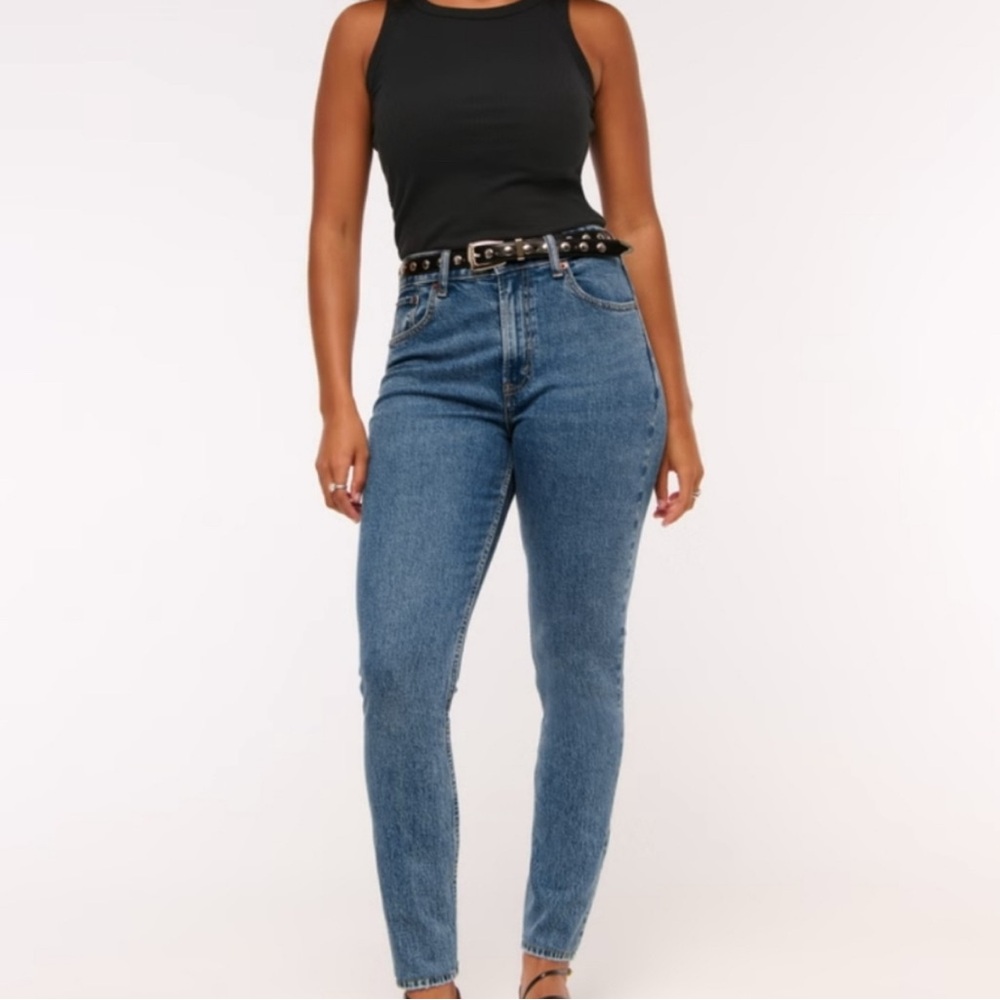 Abercrombie & Fitch Blue Skinny Jeans TALL/LONG